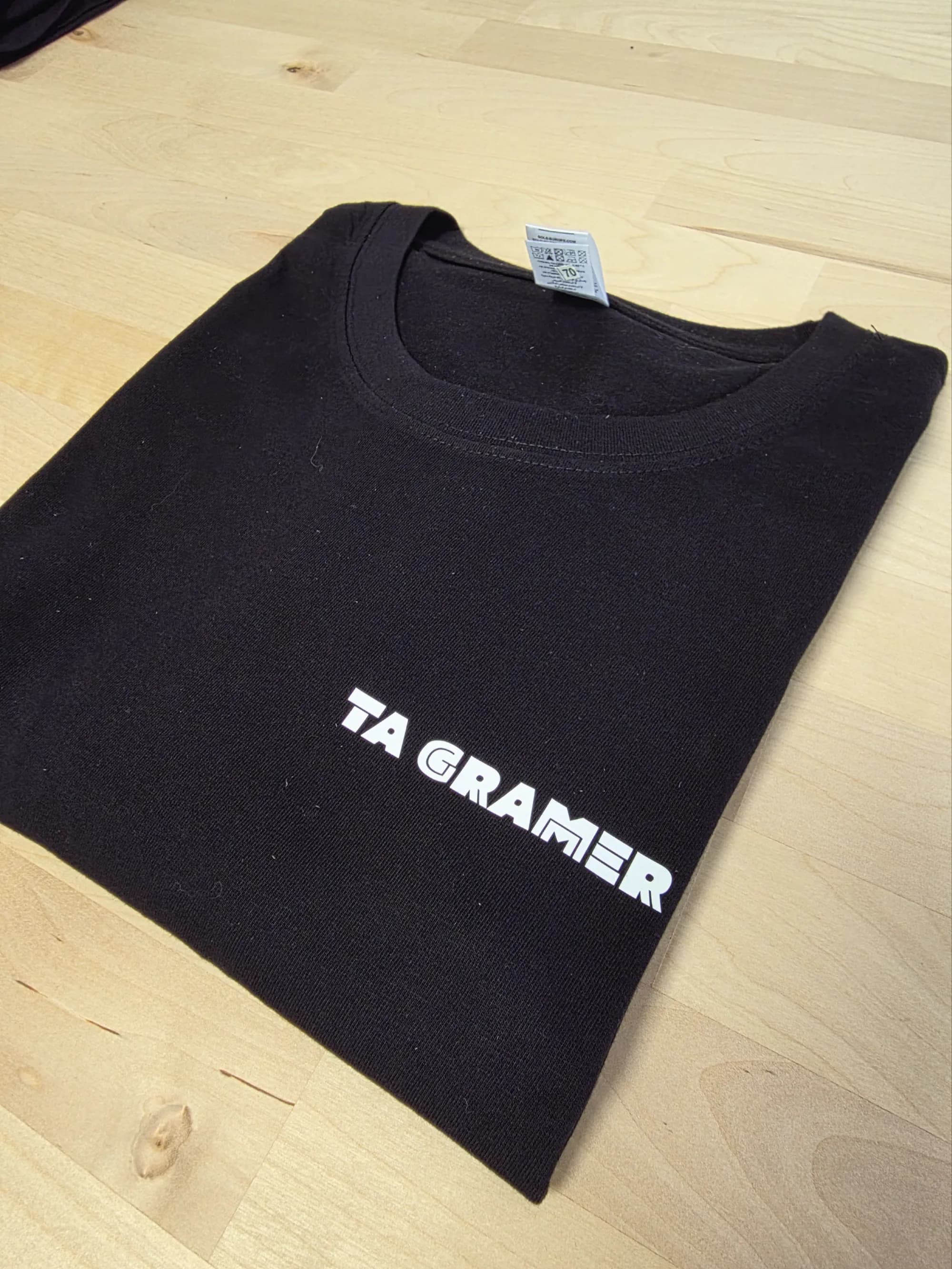 Exemple de t-shirt personnalisé